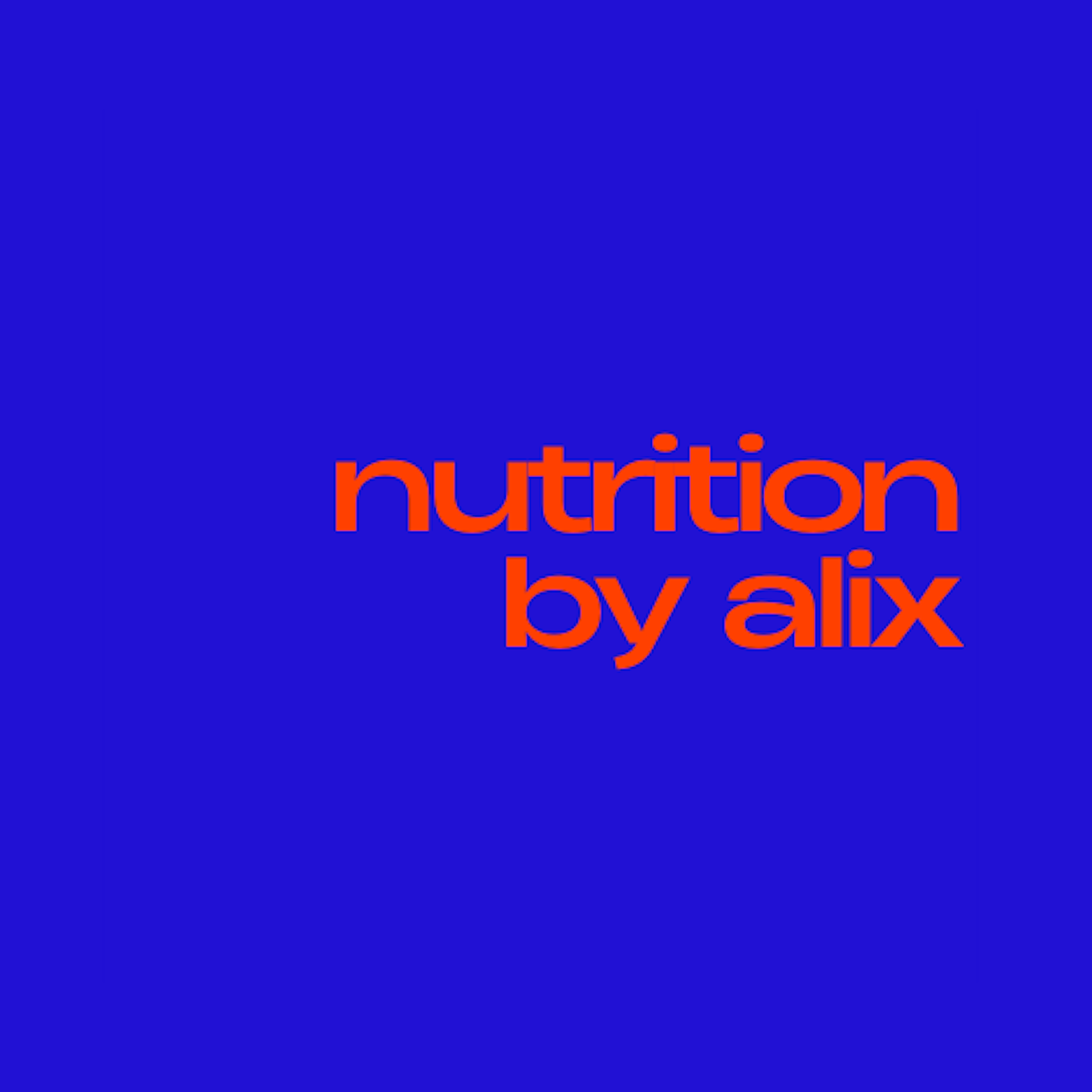 Nutrition par Alix